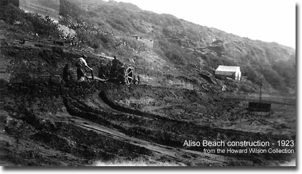 Aliso Beach construction