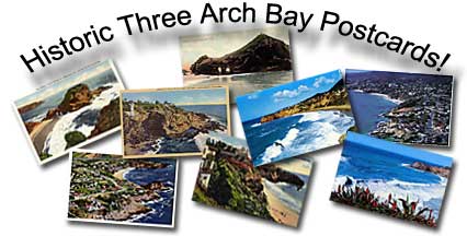 Three Arch Bay postcards