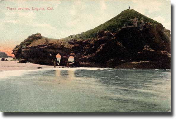 Three Arches, Laguna, Cal. - 1908