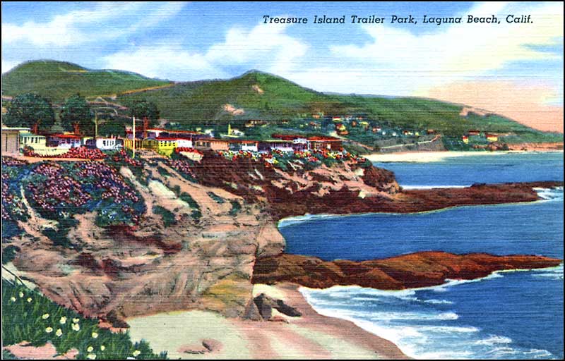 Treasure Island Trailer Park 1950