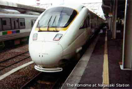 Komome at Nagasaki Station