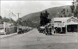 Old photo of Forest Ave and PCH