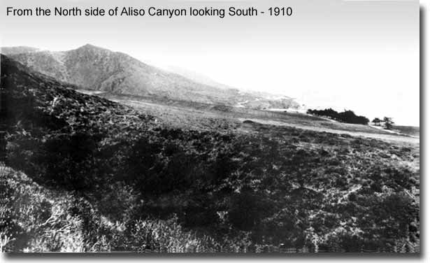 North side of Aliso Cyn looking South