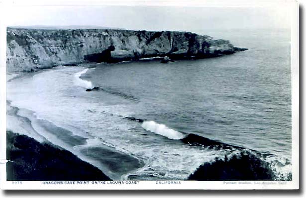 Dragons Cave Point on the Laguna Coast