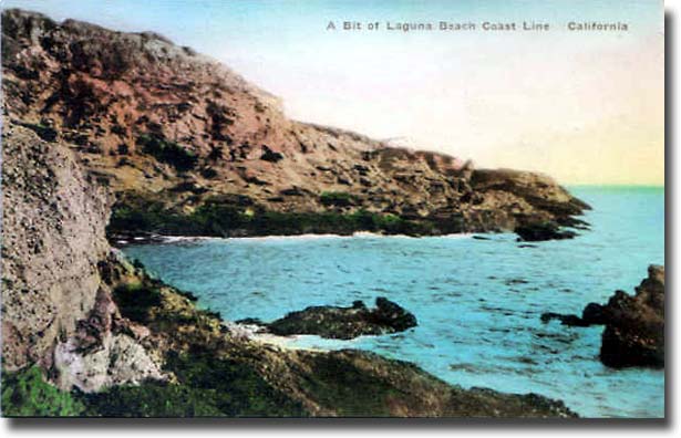 Rocks of Three Arch Bay - 1920s