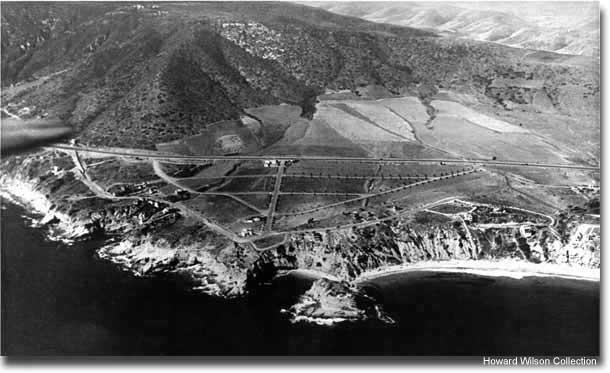 Three Arch Bay - Aerial view 1932